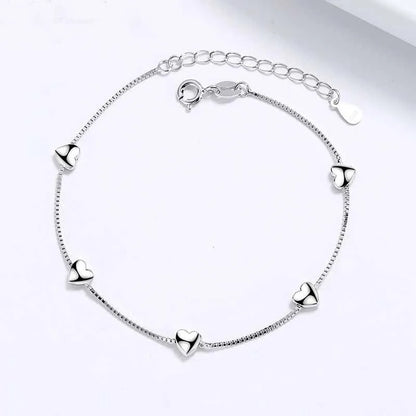 925 Silver Adjustable Butterfly Bracelet