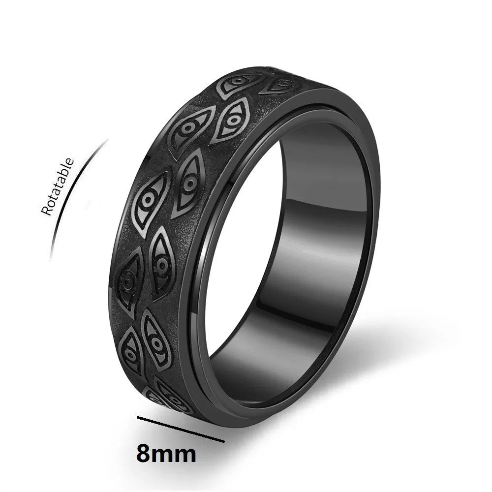 Demon Eye Spinner Ring