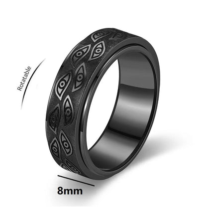 Demon Eye Spinner Ring