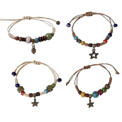 Ethnic Ceramic Beaded Bracelet