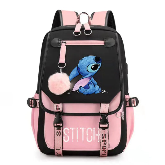 Disney Stitch USB Backpack