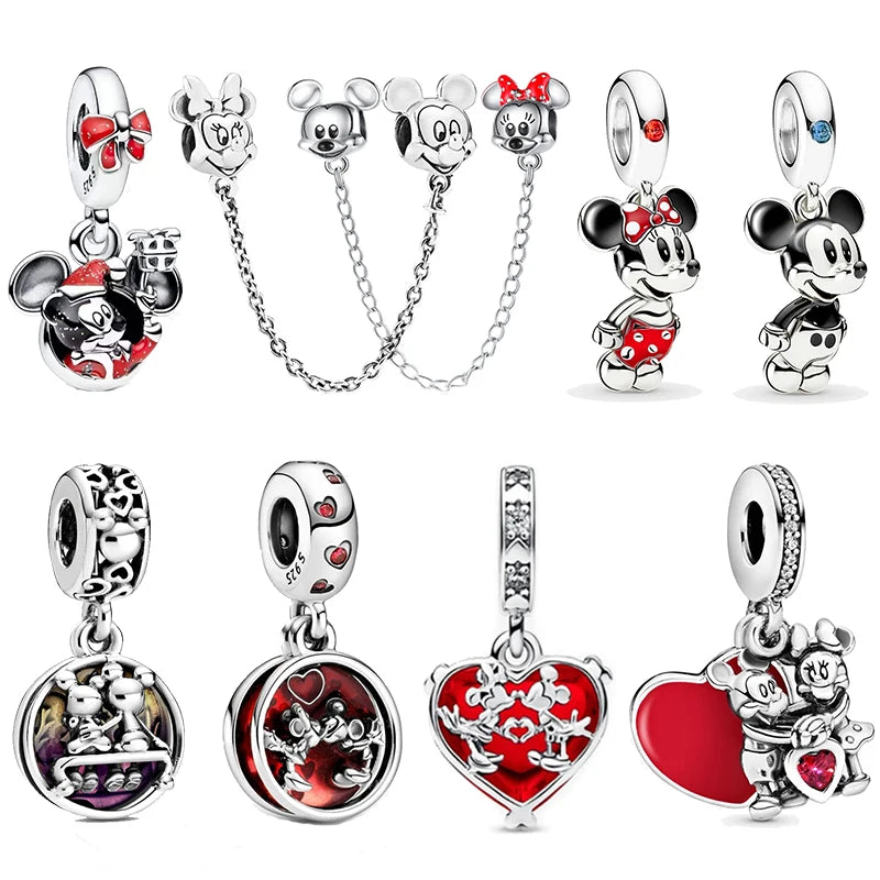 Mickey Mouse Sterling Silver Charms