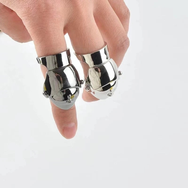 Vintage Punk Dragon Claw Finger Ring Gothic Joint Knuckles Jewelry