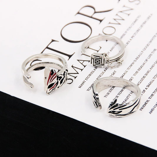 Bleach Cosplay Kurosaki Ichigo Adjustable Metal Ring