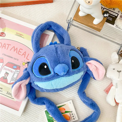 Disney Lilo & Stitch Plush Messenger Bag
