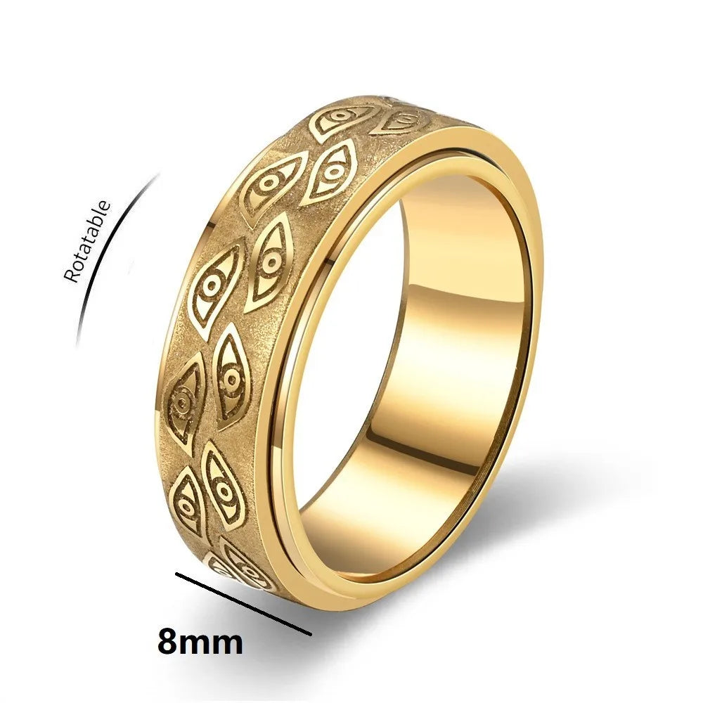 Demon Eye Spinner Ring