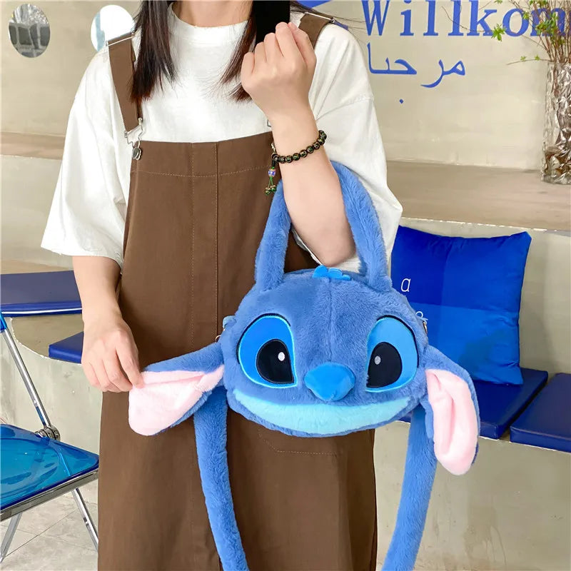 Disney Lilo & Stitch Plush Messenger Bag