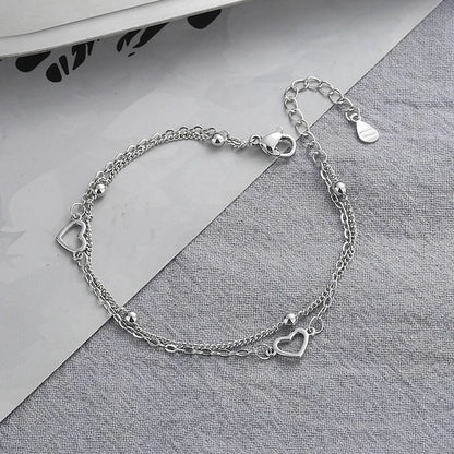 925 Silver Adjustable Butterfly Bracelet