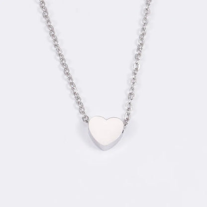 Minimalist Tiny Heart Necklace