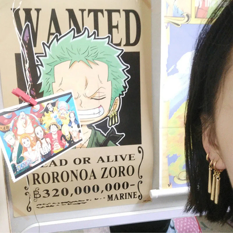Zoro Cosplay Earrings