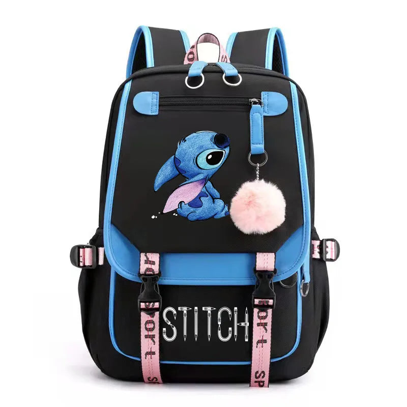 Disney Stitch USB Backpack