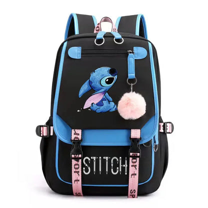 Disney Stitch USB Backpack