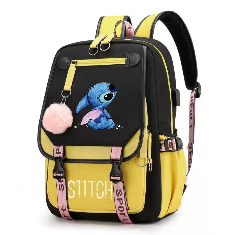 Disney Stitch USB Backpack