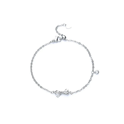 925 Silver Adjustable Butterfly Bracelet