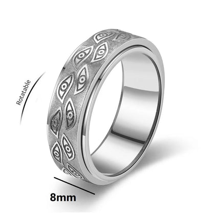 Demon Eye Spinner Ring
