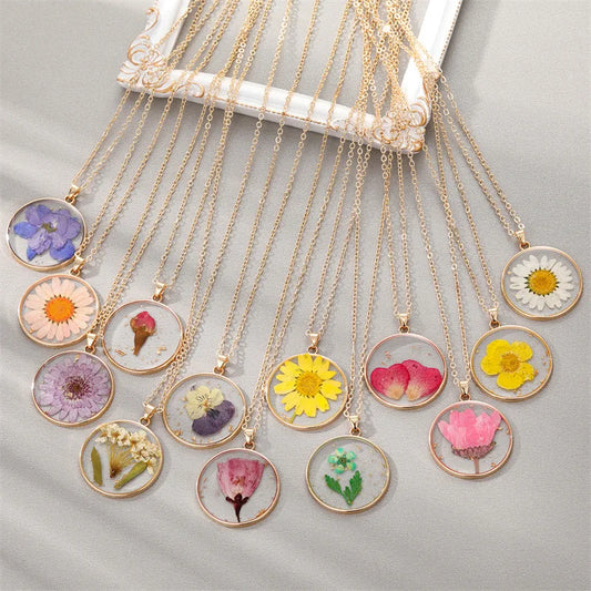 Gold Eternal Flower Necklace