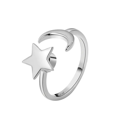 Stainless Steel Anti-Stress Spinner Ring