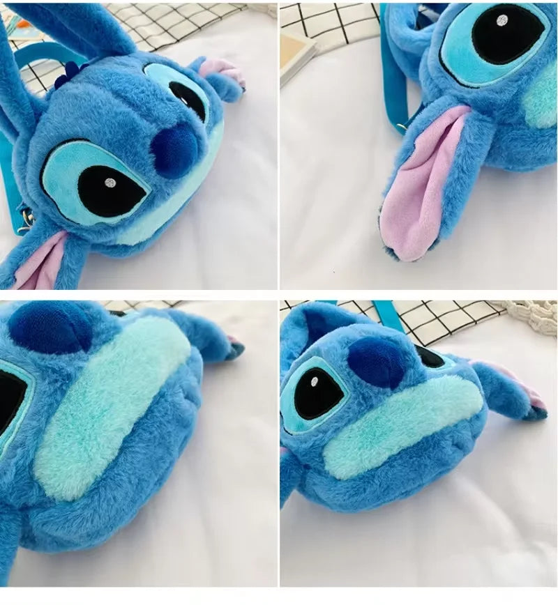 Disney Lilo & Stitch Plush Messenger Bag