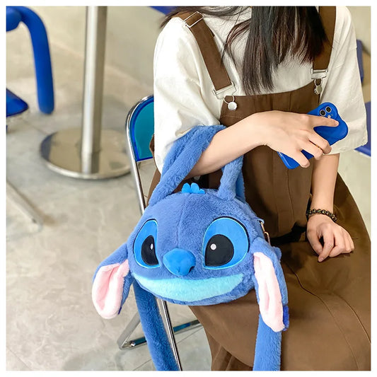 Disney Lilo & Stitch Plush Messenger Bag