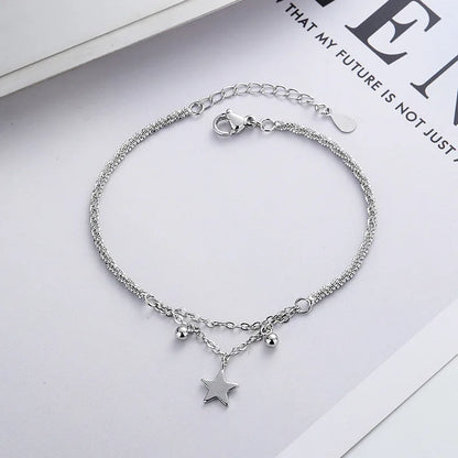 925 Silver Adjustable Butterfly Bracelet