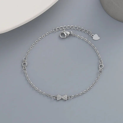 925 Silver Adjustable Butterfly Bracelet