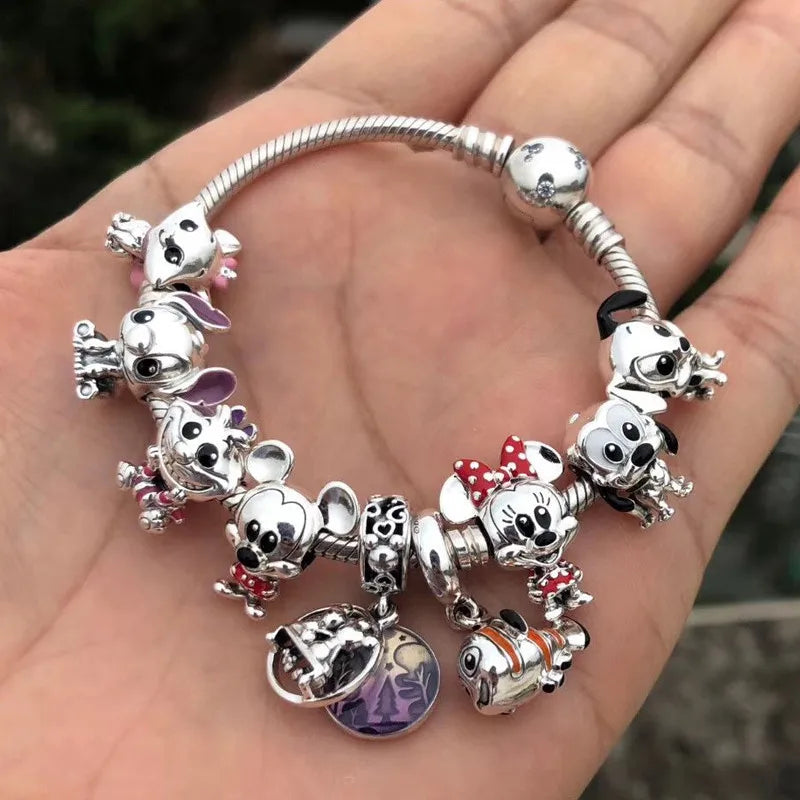 Mickey Mouse Sterling Silver Charms