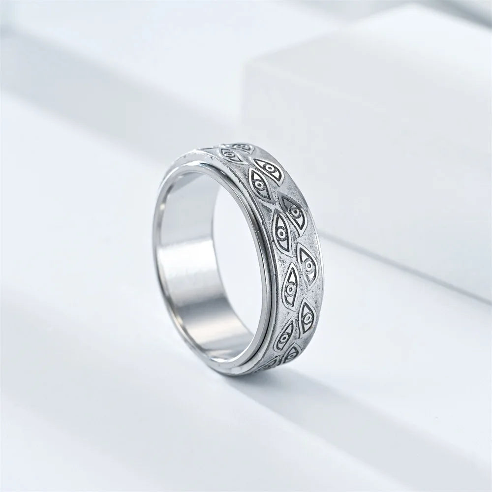 Demon Eye Spinner Ring